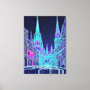 Bending Aropolis Canvastryck