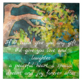 BENDING TREE TILE KAKELPLATTA