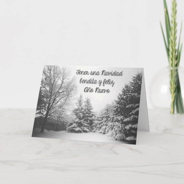 Bendita Navidad Helgkort (Framsida)
