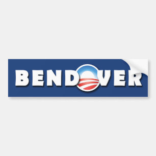 BENDOVER-, demokratiska Barack Obama - - som är Bildekal