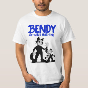 Bendy-Bläck-Maskin T Shirt