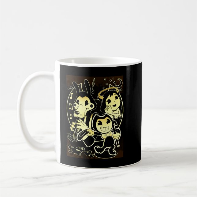 Bendy Boris och Alice   Kaffemugg (Vänster)
