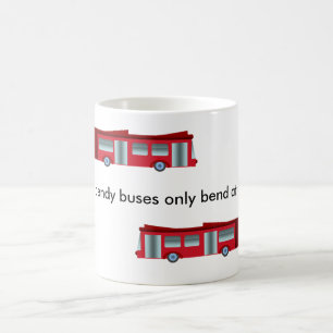 Bendy buss kaffemugg