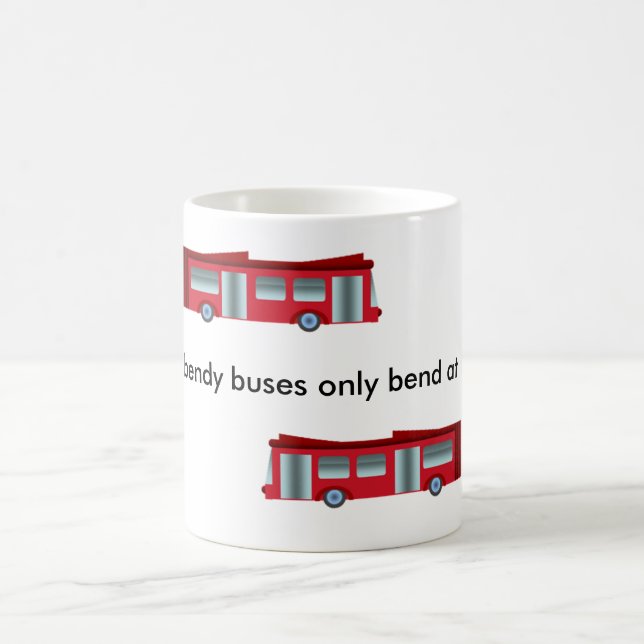 Bendy buss kaffemugg (Center)