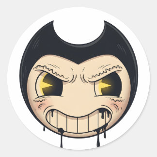 Bendy Sticker | Bendy and the Ink Machine Vinyl Ch Runt Klistermärke