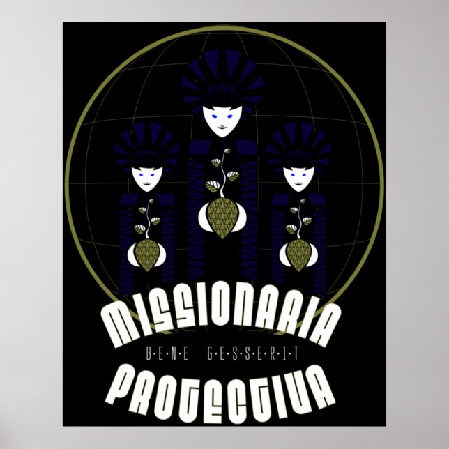 Bene Gesserit Missionaria Protectiva Passande Poster (Framsidan)