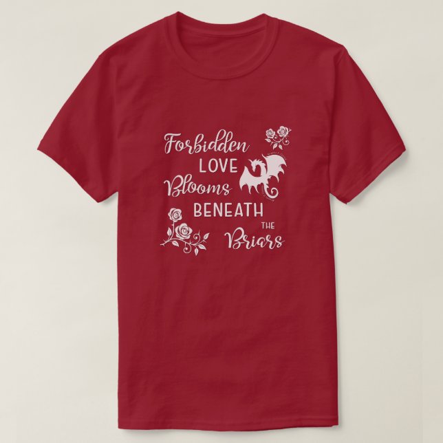 Beneath the Briars av Brenda K Davies T Shirt (Design framsida)