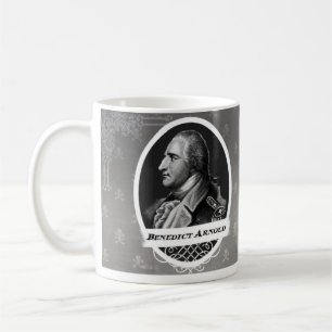 Benedict Arnold historisk mugg