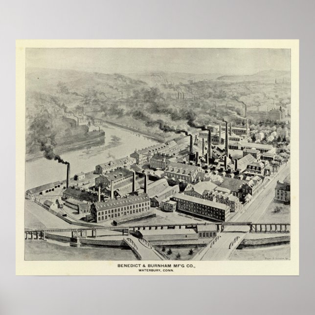 Benedict & Burnham Mfg Co Poster (Framsidan)