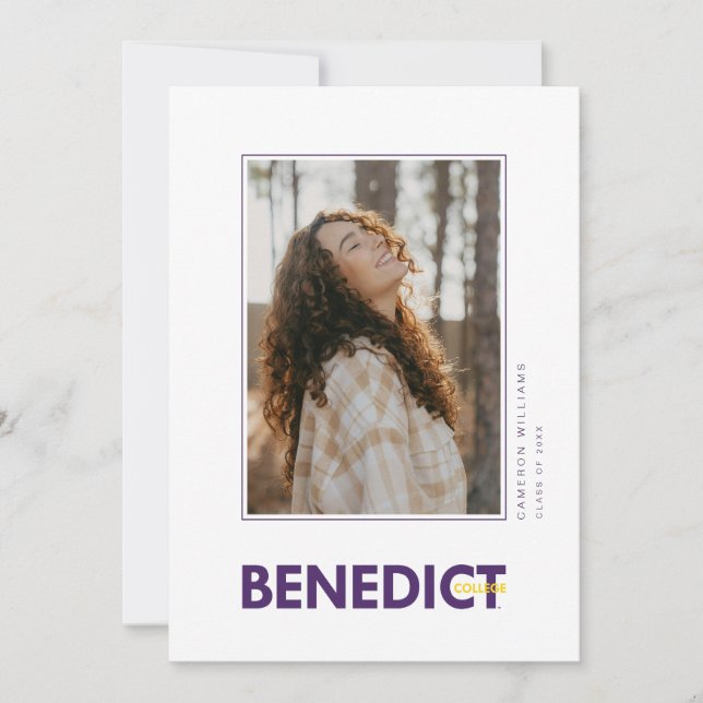 Benedict College-examen Meddelande (Framsida)