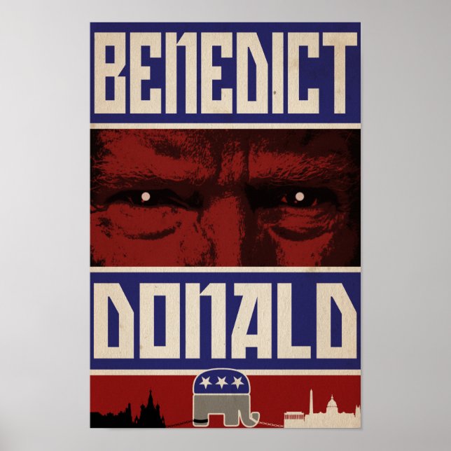 "Benedict Donald" Poster (Framsidan)