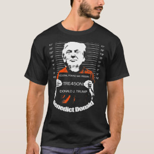Benedict Donald TRE45ON Trump Orange Jump Kostym B T Shirt