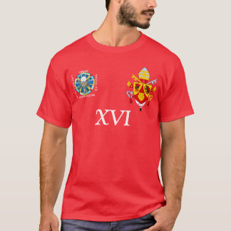 Benedict XVI fotbolljersey Tee Shirt