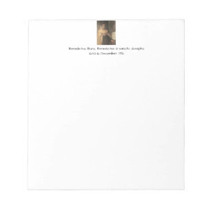 Benedictus Buns, Benedictus à sancto Josepho Anteckningsblock