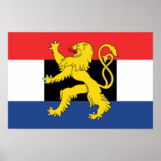 Benelux Flagga Poster (Framsidan)