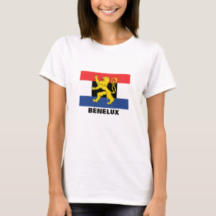 Benelux flagga tee shirt