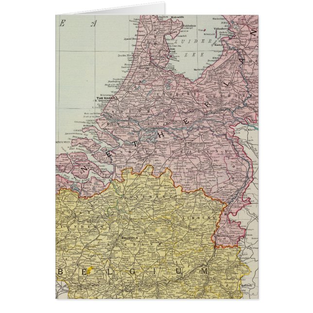 Benelux Land Hälsningskort (Framsidan)