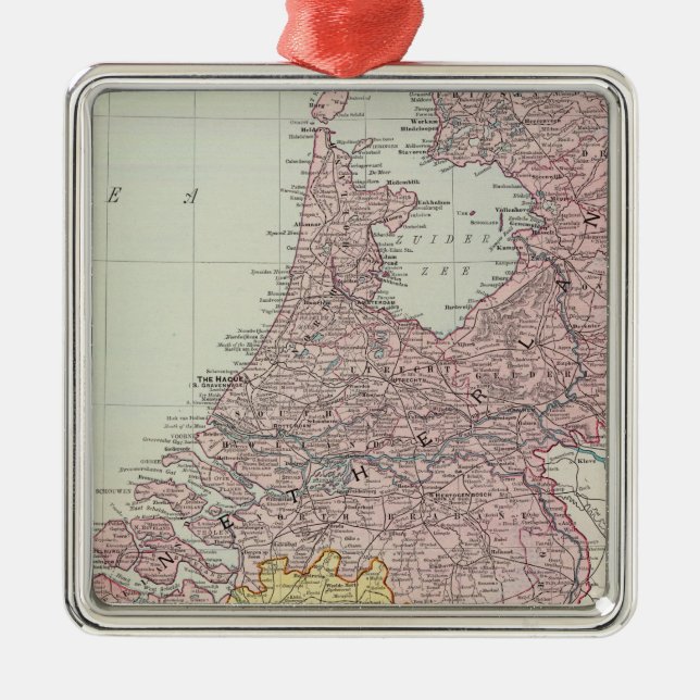 Benelux Land Julgransprydnad Metall (Framsidan)