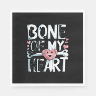 Benet på min hjärtefråga Hund Pappersservett