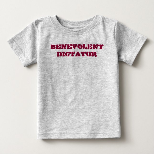 benevolentdictator t shirt (Framsida)