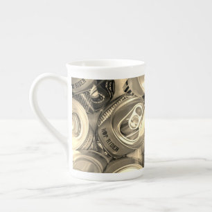 Benfri China - BEER-utskrift Benporslin Mugg