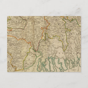 Bengal, bahar&c söderut vykort