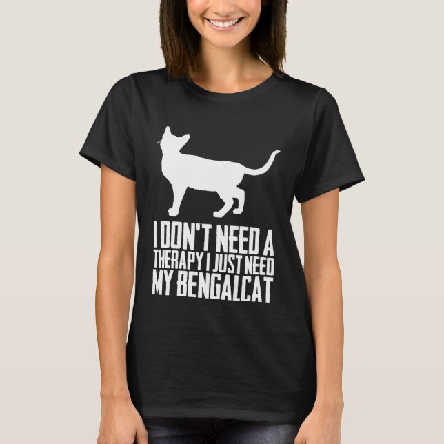 Bengal Bengal cat Bengal mamma 7 T Shirt (Framsida)
