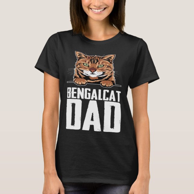 Bengal  Bengal katter  Bengal mamma  3 T Shirt (Framsida)