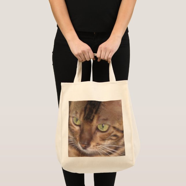 Bengal Cat - Återanvändbar kassett Tygkasse (Framsida (produkt))