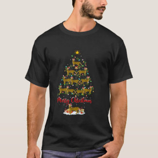 Bengal Cat Julafton Lighting Santa Bengal Cat Chri T Shirt