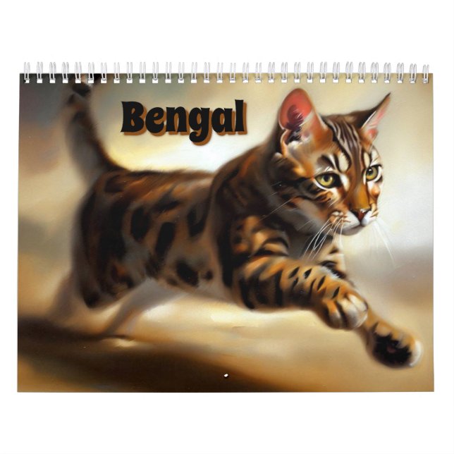 Bengal Cat Kalender (Omslag)