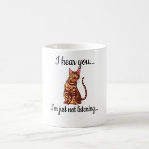 Bengal Cat Lover Cat Owner Rosetated Bengal Girl Kaffemugg