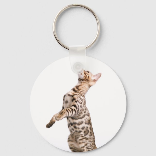 Bengal Cat Nyckelring (Framsida)