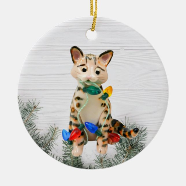 Bengal Cat Ornament (Framsidan)