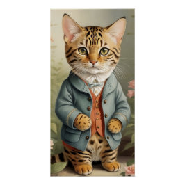 Bengal Cat Perfect Poster