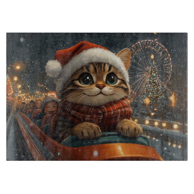 Bengal Cat Roller Underlägg jul (Framsidan)