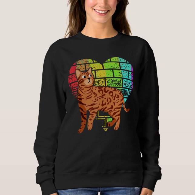 Bengal Cat T Shirt (Framsida)