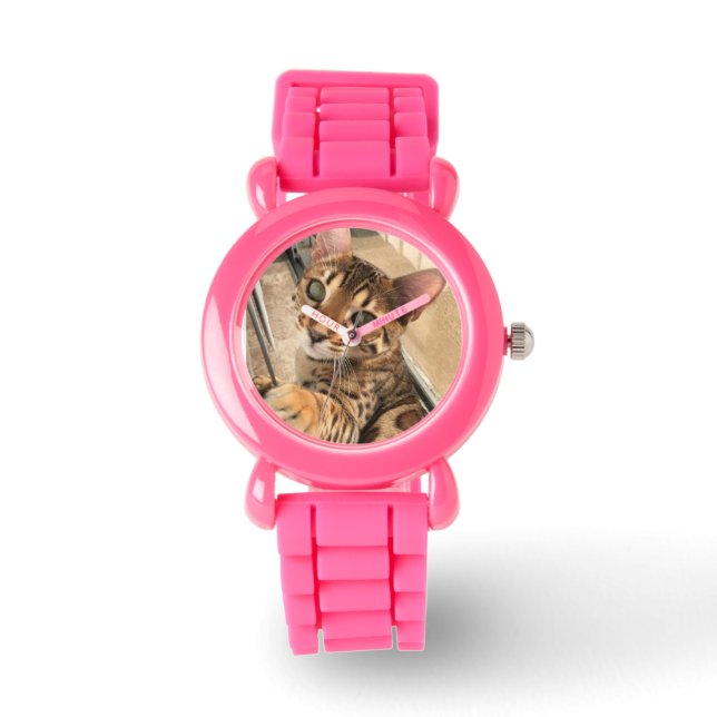 Bengal cat watch armbandsur (Framsida)