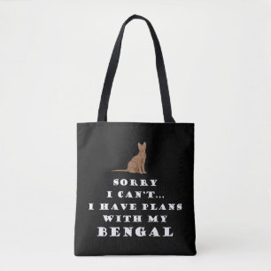 Bengal Cats Cat Cute Funny Tygkasse