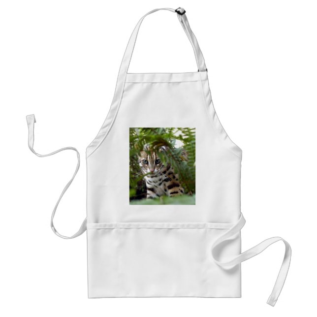 Bengal katt 022 förkläde (Framsidan)