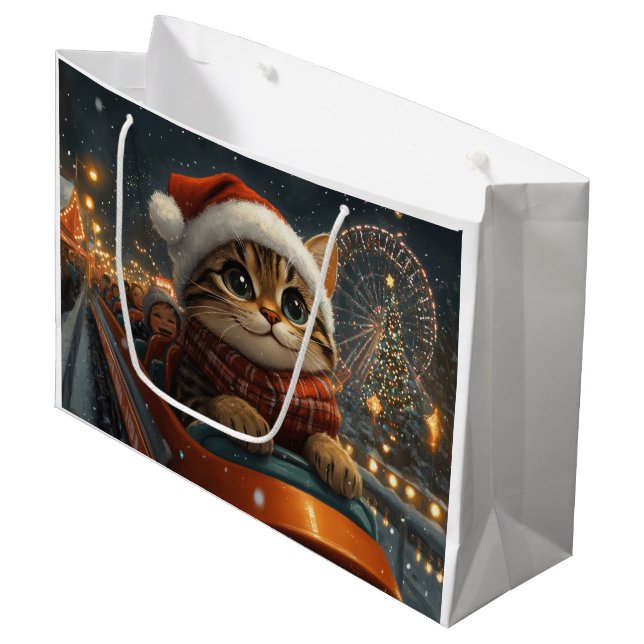 Bengal Katt Berg- och dalbana Jul (Framsidan Vinklad)