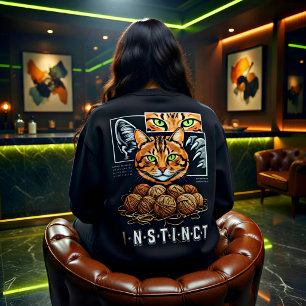 Bengal Katt Instinkt Kopplad Annorlunda Katt Älska T Shirt