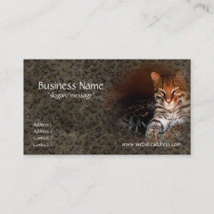 Bengal katt-/kattungevisitkortar visitkort