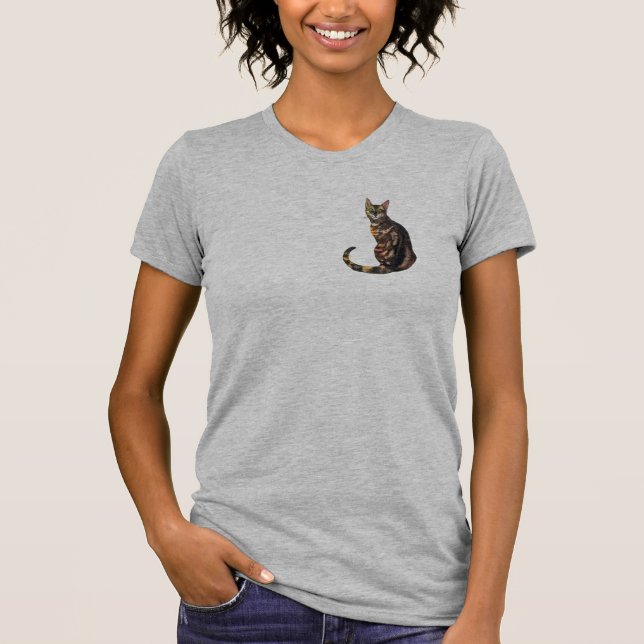 Bengal katt T-Shirt (Framsida)