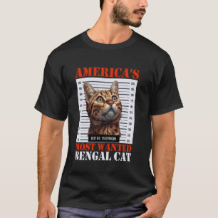 Bengal katter AMERIKAS MEST EFSÖKTA BENGAL KATT Ro T Shirt