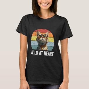Bengal katter VILD I HJÄRTAT Bengal katter Älskare T Shirt