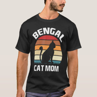 Bengal kattmamma Bengal katt kostym Bengal katt T Shirt