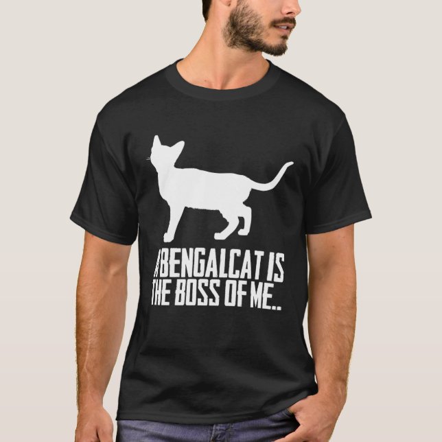 Bengal kitten Bengal mamma Bengal pappa 14 T Shirt (Framsida)
