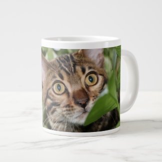 BENGAL KITTEN I POTHOS JUMBO MUGG