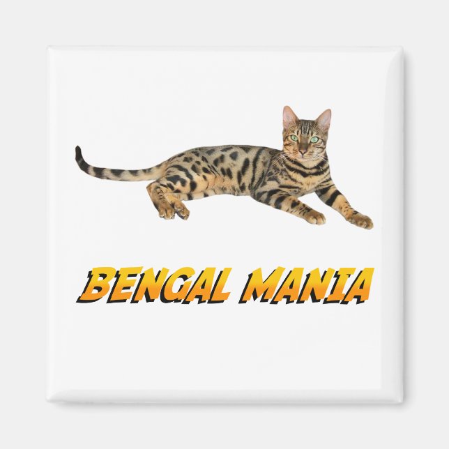 Bengal Mania Magnet (Framsidan)